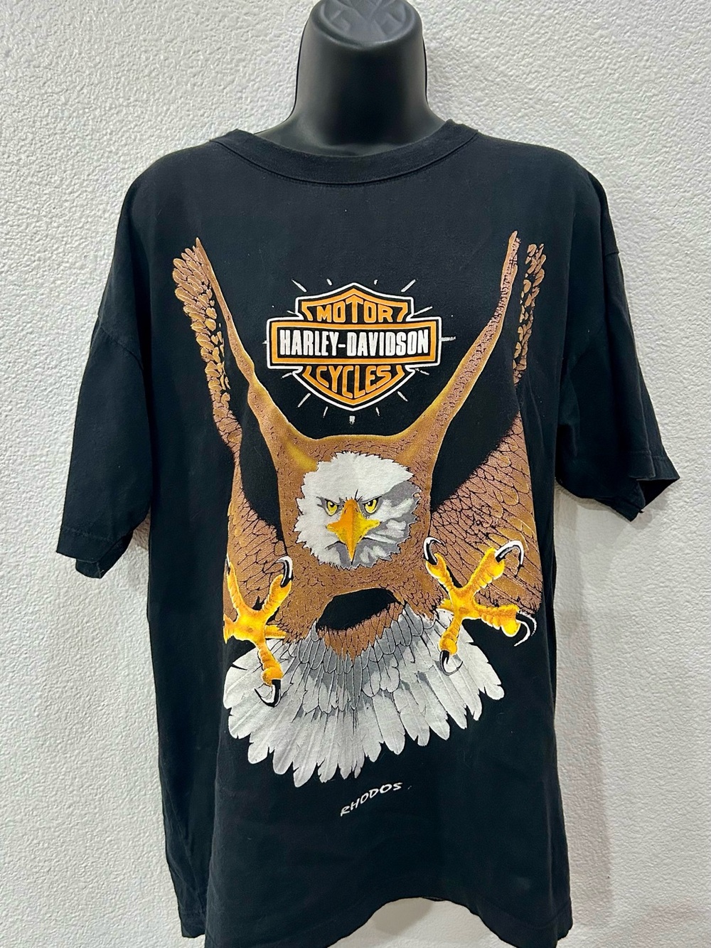 Harley-Davidson Men’s Black Eagle Graphic T-Shirt L